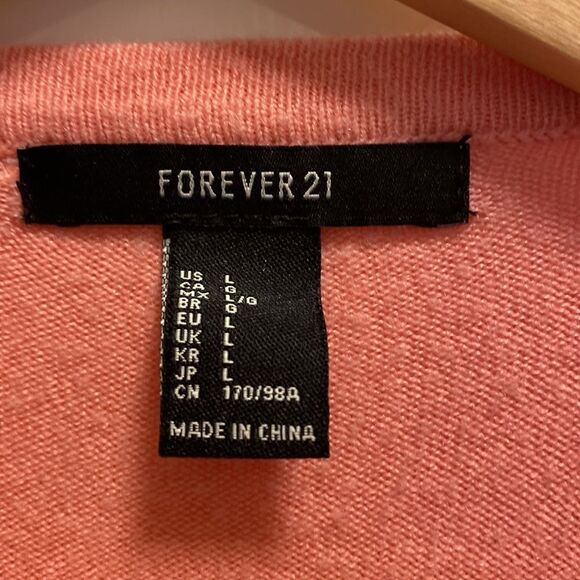 Forever 21 cardigan size L - Picture 3 of 4